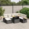 The Living Store 8-tlg. Garten-Sofagarnitur mit Kissen Produktbild-Vorschau 2