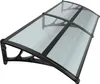 VOUNOT® Vordach für Haustür, 200 x 80 cm Pultbogenvordach Produktbild-Vorschau 1