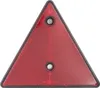 2x Rückstrahler Reflektor Anhänger Rot Dreieck Katzenauge Produktbild-Vorschau 3