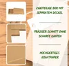 Faltschachtel 13,6 x 19,6 x 2,5 cm, Braun, KRAFTPAK Produktbild-Vorschau 8