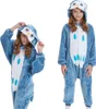 Pyjama Onesie Kigurumi Kostüm für Kinder Eule 122 Produktbild-Vorschau 1