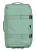 A mint green travel bag with straps and buckles, shown from the front. Náhled obrázku produktu