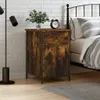vidaXL Nachttisch Räuchereiche 40x42x60 cm Holzwerkstoff Produktbild-Vorschau 1