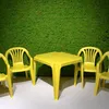 Kindermonoblock SET gelb 4xStuhl Sedia Baby 1xTisch Tavolo Produktbild-Vorschau 1