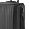 A close-up view of a black suitcase. Produktbild-Vorschau