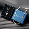 Collana uomo in acciaio inox argento/oro/nero a strati 60cm Anteprima dell’immagine prodotto 7