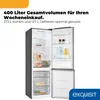 Exquisit Kühl-Gefrierkombination 400 l No Frost | Produktbild-Vorschau 4