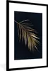 MuchoWow® MuchoWow® Gerahmtes Poster Farn - Gold - Schwarz Produktbild-Vorschau 1