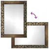 vidaXL Specchio da parete marrone noce 70 x 50 cm in Anteprima dell’immagine prodotto 9