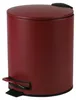Urban Living Treteimer Toulon - dunkelrot - 5L - Metall Produktbild-Vorschau 1