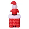 180cm LED Aufblasbare Weihnachtsdeko,Weihnachtsmann im Produktbild-Vorschau 6