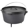 TAINO Dutch Oven 8L Gusseisen Ø 30cm Feuertopf Deckelheber Produktbild-Vorschau 3