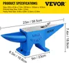 VEVOR incudine in ghisa da 110 lb 50 kg 
 Incudine da Anteprima dell’immagine prodotto 7