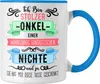Trendation - Onkel Geschenk von Nichte Lustige Tasse Spruch Produktbild-Vorschau 1