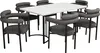 Set da pranzo Flieks 7 pezzi, tavolo da pranzo con 6 sedie, Anteprima dell’immagine prodotto 2