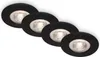 BRILONER - Set di 4 luci LED da incasso a soffitto, luci da Anteprima dell’immagine prodotto 2