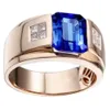 Hochzeit Party Männer Quadrat Strass Intarsien Breitband Produktbild-Vorschau 6