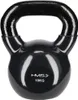 Kettlebell pokrytý vinylem HMS KNV10 10 kg, černý Náhled obrázku produktu 1
