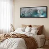Italienischer Leinwand Leinwandbild - Sonata in Blue 135x45 Produktbild-Vorschau 5
