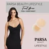 PARSA Beauty Lifestyle Silicone Nipple Covers helles beige Produktbild-Vorschau 2