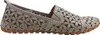 Gemini Damen Slipper Leder Mokassin floral Blumen Cutouts Produktbild-Vorschau 28