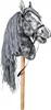 HKM Kids Hobby Horse, Grau Anteprima dell’immagine prodotto 2