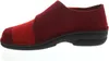 Berkemann Jarla, Damen-Hausschuh, rot Patch, Filz, Klettv., Produktbild-Vorschau 5
