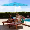 Parasol Puluomi pour balcon, plage ou marché, Ø 290 cm, Voir les images du produit 8