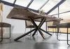 MASSIVMOEBEL24 Baumtisch 220x100x77 Akazie beige lackiert  Produktbild-Vorschau 3