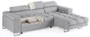 ECKSOFA CLOUD : Canapé d'angle droit, couleur gris foncé, Voir les images du produit 5