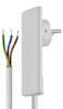 Schulte EVOline Plug 01.513 Flachstecker 1.5 m mit Produktbild-Vorschau 1
