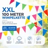 TK Gruppe Timo Klingler XXL Chaîne de fanions tissu 100 Voir les images du produit 2
