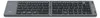 A gray foldable Bluetooth keyboard is shown from a front-facing, slightly elevated angle against a white background. Anteprima dell’immagine prodotto