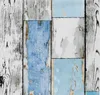Klebefolie HolzNachbildung- Möbelfolie Holz Scrapwood blau Produktbild-Vorschau 1