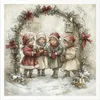 Set di carta di riso - Babbo Natale, bambini, Natale - Anteprima dell’immagine prodotto 8