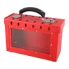 Skupina Lock Box, Prenosný Lockout Tagout Box, Skupina Náhľad obrázku produktu 4