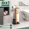 eluno Stand-WC-Garnitur 4in1, WC-Bürste, Produktbild-Vorschau 2