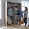 BEAUTYSOFA | Armoire DONATELLO 160 cm Artisan/Artisan avec Voir les images du produit 4