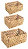 Aufbewahrungskorb TONOA 3er Set natur - stapelbar Produktbild-Vorschau 1