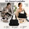 Dámská kabelka s vodoodpudivým povrchem a odnímatelným Náhled obrázku produktu 3