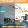 Sonnenschirm mit LED Beleuchtung Ampelschirm 350 cm Garten Produktbild-Vorschau 3