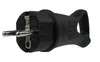 Schukostecker 16A 230V Gummistecker Schuko Schutzkontakt Produktbild-Vorschau 1