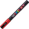 UNIBALL uni Posca PC-3M Acryl-Farbmarker, 0,9-1,3mm, rot 6 Anteprima dell’immagine prodotto 4
