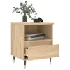 vidaXL Nachttisch Sonoma-Eiche 40x35x50 cm Holzwerkstoff Produktbild-Vorschau 4