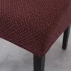 6 ks židle kryty Stretch Elastan židle kryt pro jídelnu Náhled obrázku produktu 7