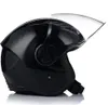 A black LS2 jet helmet with a clear visor is shown against a white background. Voir les images du produit