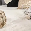 Teppich creme samtig weich Hasenfell-Optik mit sanftem Produktbild-Vorschau 2
