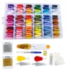 Stickgarn Kreuzstichfaeden, 108 Farben Stickgarne mit Produktbild-Vorschau 1