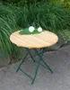 DEGAMO Gartentisch BAD TÖLZ 77cm rund, Flachstahl grün + Produktbild-Vorschau 4