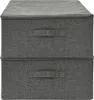 vidaXL Scatole portaoggetti 2 pezzi in tessuto 70x40x18 cm Anteprima dell’immagine prodotto 5